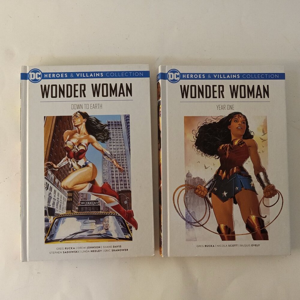 Lot Wonder Woman Year One - DC Comics Heroes & Villains Graphic Novel Collection